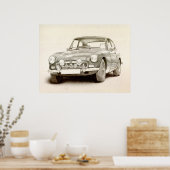 MG MGB MkII Poster (Keuken)