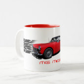 MG-Mok Tweekleurige Koffiemok (Voorkant links)