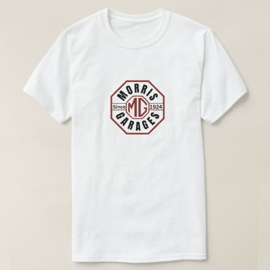 MG Morris Garages Logo T-shirt (Design voorkant)