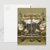  MG-sportauto Briefkaart (Voorkant / Achterkant)