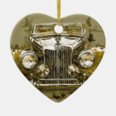 MG-sportauto Keramisch Ornament (Voorkant)