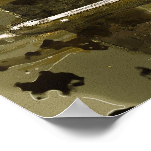  MG-sportauto Poster (Hoek)