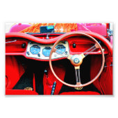 MG TA Classic Sportauto Interior Foto Afdruk (Voorkant)