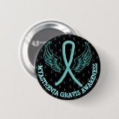 MG Warrior Awareness Ribbon Button (Voorkant /achterkant)