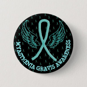 MG Warrior Awareness Ribbon Button