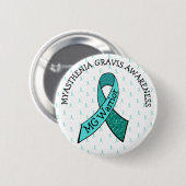 MG Warrior Awareness Ribbon Button (Voorkant /achterkant)