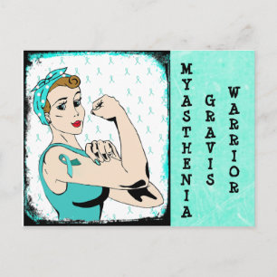 MG Warrior Lady Briefkaart