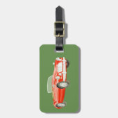 MGA-bagagelabel, aanpasbaar Bagagelabel (Voorkant verticaal)