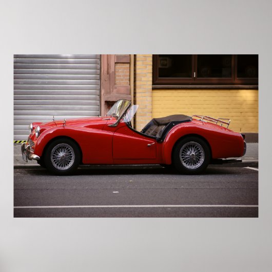 MGA Roadster Poster (Voorkant)