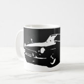 MGB, 1971 - Zwarte mok in licht (Voorkant links)