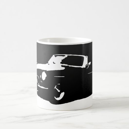 MGB, 1971 - Zwarte mok in licht (Center)