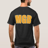MGB Geel T-shirt (Achterkant)