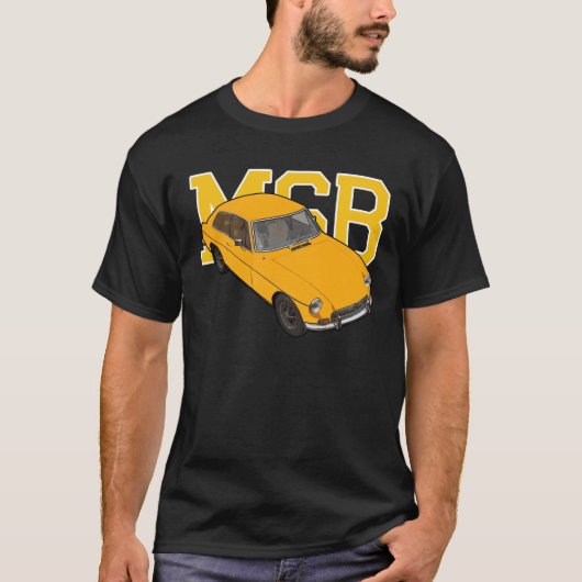 MGB Geel T-shirt (Voorkant)