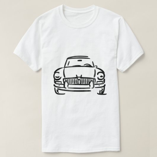 MGB GT MG British Car Lover T-shirt (Design voorkant)