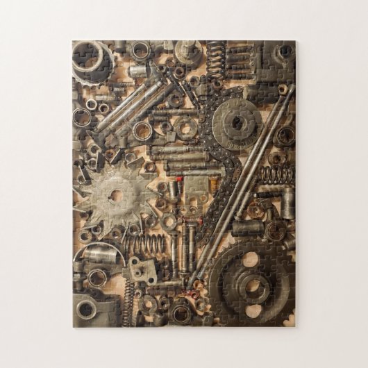 MGB-motoronderdelen Legpuzzel (Verticaal)