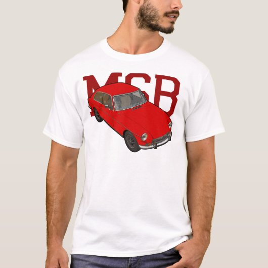 MGB rood T-shirt (Voorkant)