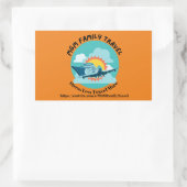 MGM Family Sticks Rechthoekige Sticker (Tas)