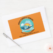 MGM Family Sticks Rechthoekige Sticker (Envelop)