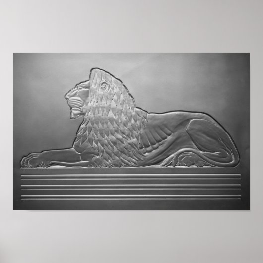 MGM Lowes Lion Poster (Voorkant)
