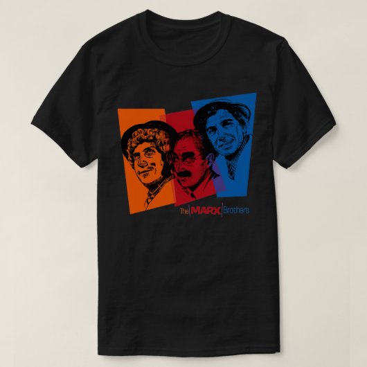 MGM Marx Brothers TriColor T-shirt (Design voorkant)