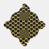 MGoud met Zwarte Stip Stijl Afhaalverpakking 2x2x2 Bedankdoosjes (Uitgevouwen)