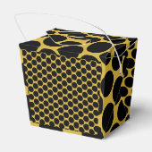 MGoud met Zwarte Stip Stijl Wegneembaar 2x2x2.75 Bedankdoosjes (Achterkant)