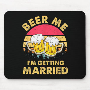 MGQR Beer Me Im Getting Married Bacheloret Muismat