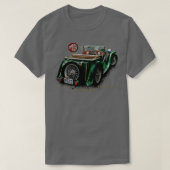 MGTC mg auto's van Engeland T-shirt (Design voorkant)