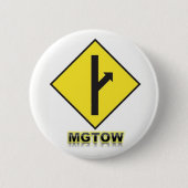 MGTOW Badge Ronde Button 5,7 Cm (Voorkant)