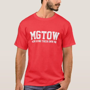 MGTOW - Mannen die hun eigen weg gaan T-shirt