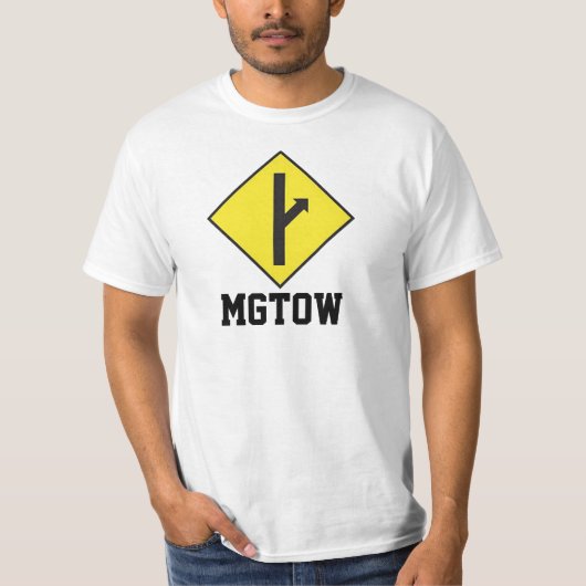 MGTOW - Mannen die hun eigen weg gaan T-shirt (Voorkant)
