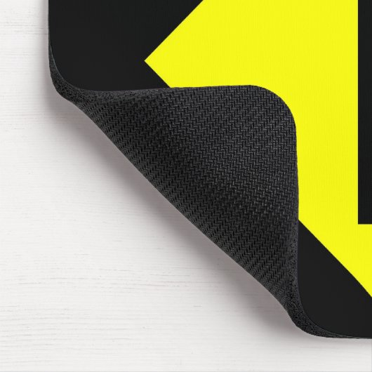 MGTOW Mousepad-Black Achtergrond Muismat (Hoek)