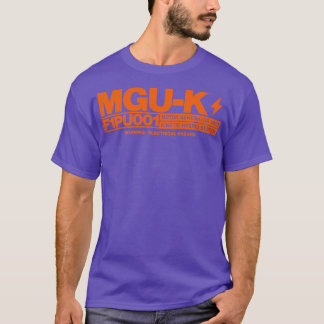 MGUK F1 Hybride Voedingseenheid Oranje Ontwerp T-shirt