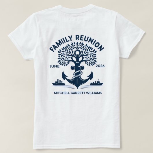 MGW T-shirt voor vrouwen (Design achterkant)