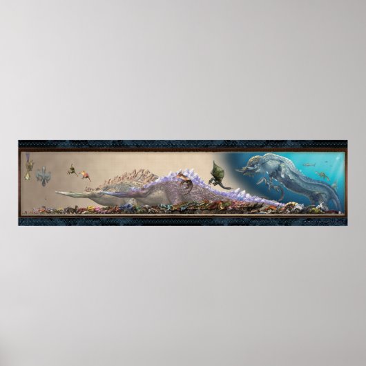 MH3 MONSTER CHART LIJST ALLE MONSTERS POSTER (Voorkant)