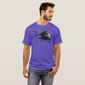 MH6 Little Bird Helicopter T-shirt (Voorkant volledig)