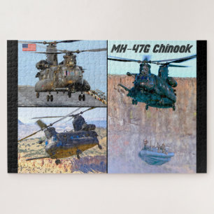 MH-47G CHINOOK (20x30 INCH) Legpuzzel
