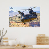 MH-47G CHINOOK POSTER (Keuken)
