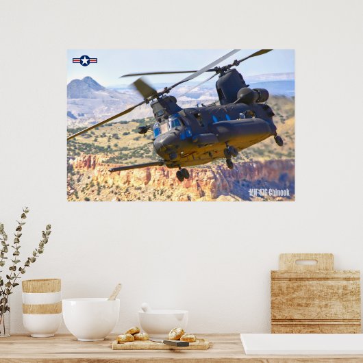 MH-47G CHINOOK POSTER (Keuken)