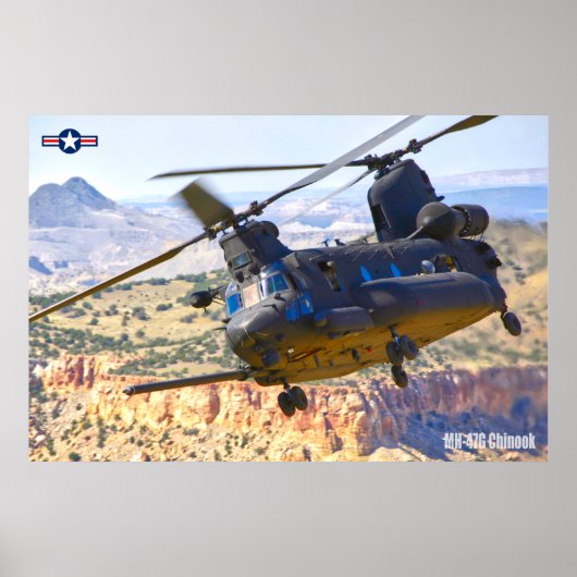 MH-47G CHINOOK POSTER (Voorkant)