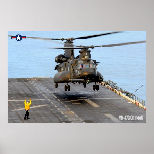 MH-47G CHINOOK POSTER (Voorkant)