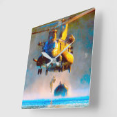 MH-47G CHINOOK VIERKANTE KLOK (Hoek)