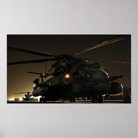 MH-53 Pave Low Helicopter Poster (Voorkant)