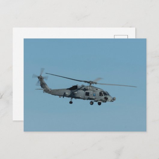 MH-60R Seahawk Briefkaart (Voorkant / Achterkant)