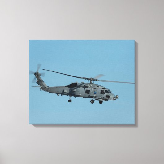 MH-60R Seahawk Canvas Afdruk (Voorkant)