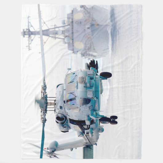 MH-60R SEAHAWK FLEECE DEKEN (Voorkant)