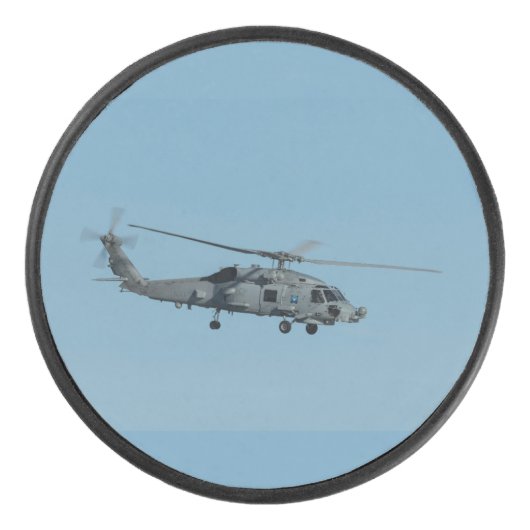 MH-60R Seahawk Hockey Puck (Voorkant)