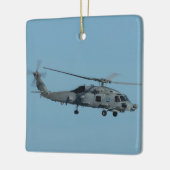 MH-60R Seahawk Keramisch Ornament (Links)