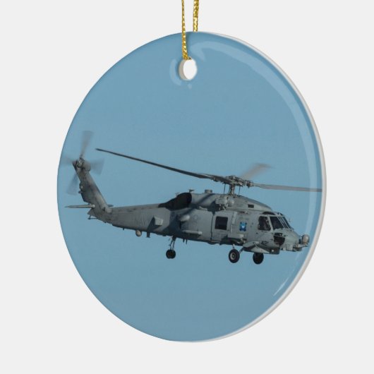 MH-60R Seahawk Keramisch Ornament (Links)