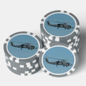 MH-60R Seahawk Poker Chips (Opstapeling)